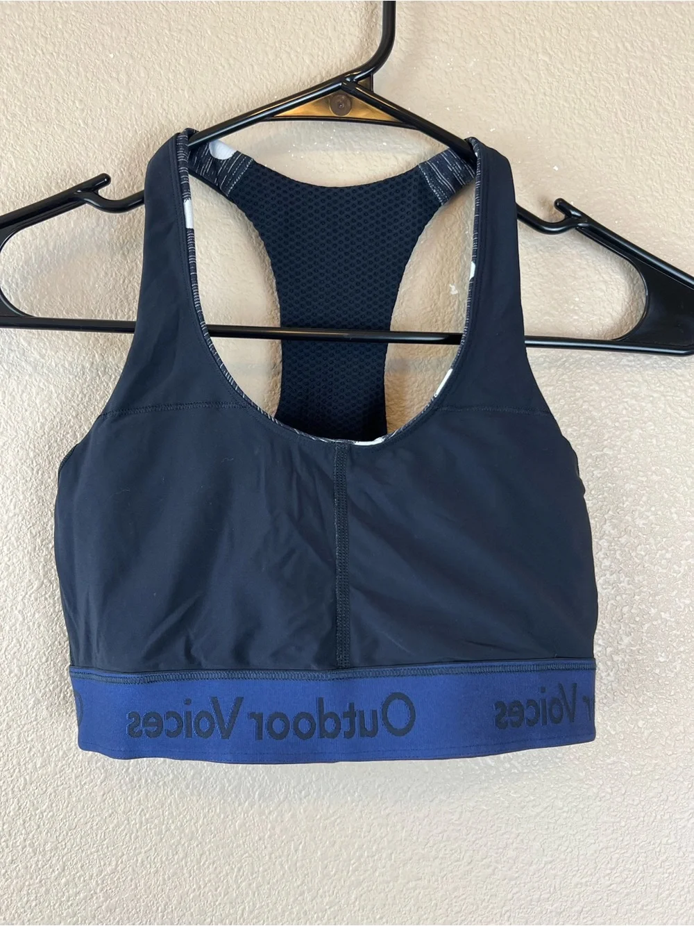 Outdoor Voices Doing Things Sports Bra Polka Dot